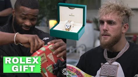 what rolex did jake paul give tyron woodley|Tyron Woodley feared Rolex from Jake Paul was fitted with .